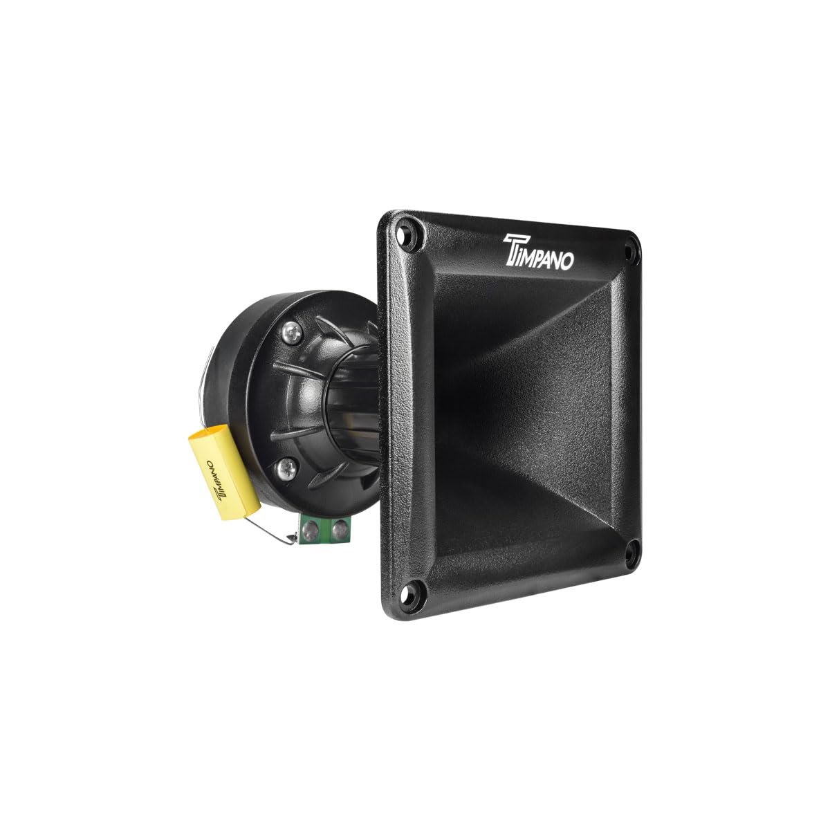 Timpano Horn Driver TPT-DH175 250 Watts 8 Ohm 1" Exit High Frequency Compression Driver with Black Horn (Single)