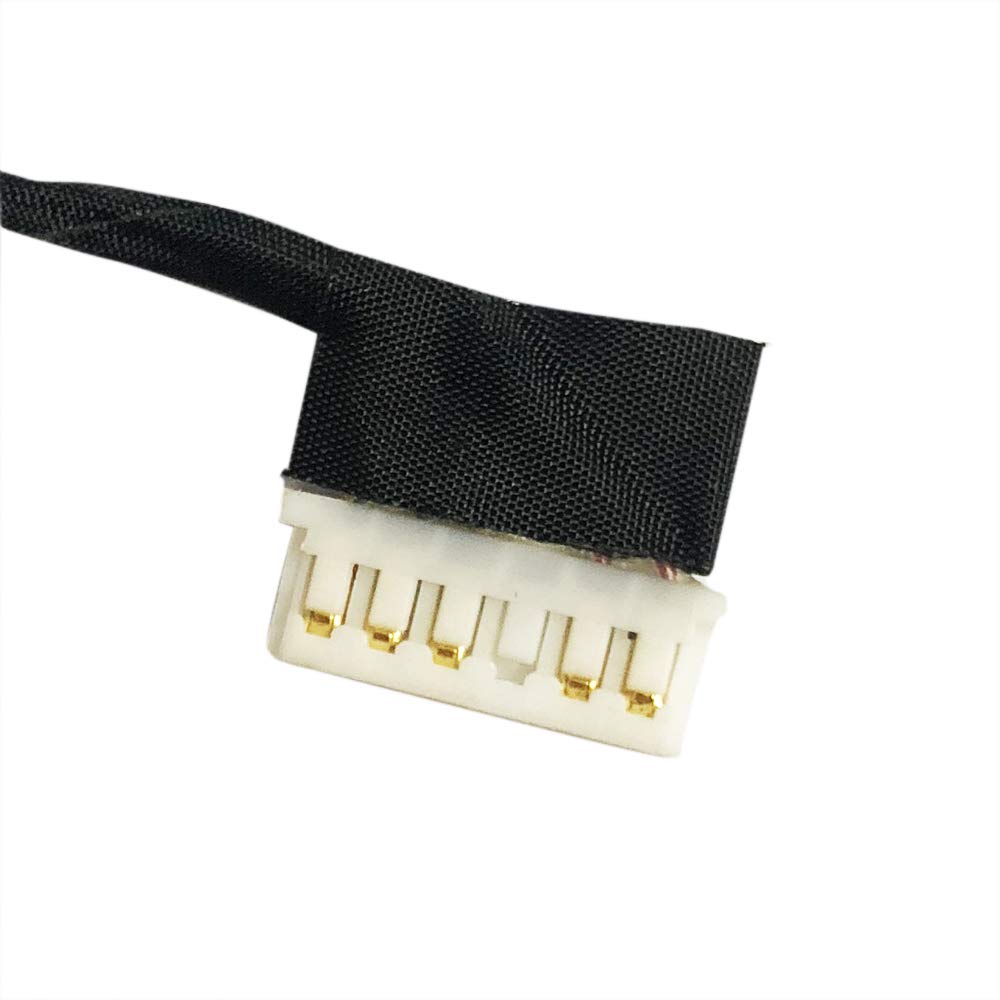 Zahara DC Power Jack Charging Port Cable Replacement for Dell Inspiron 15 3393 3585 5570 5575 i5770 17 5770 5775 Series Laptop P35E P35E001 P35E002