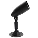 HOMEnhancements LED Outdoor Single Bullet Flood Light, 10W Hardwired Spotlight, Waterproof Security Light for Yard, Patio & Landscape, 3000K Warm