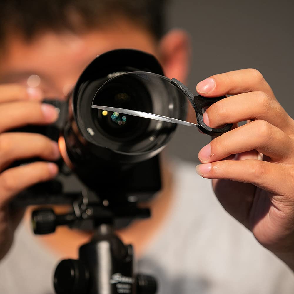 KOGJAERS Lens Prism Handheld Diopter Filter 79mm Foreground Blur Lens Filter for Creative Photography - Perfect Photographer Gift