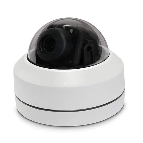Alptop Outdoor 8MP 4K PTZ IP POE Dome Ceiling Security Camera Pan Tilt 5xOptical Zoom 100ft IR Night Vision Motion Detection Remote View RTSP