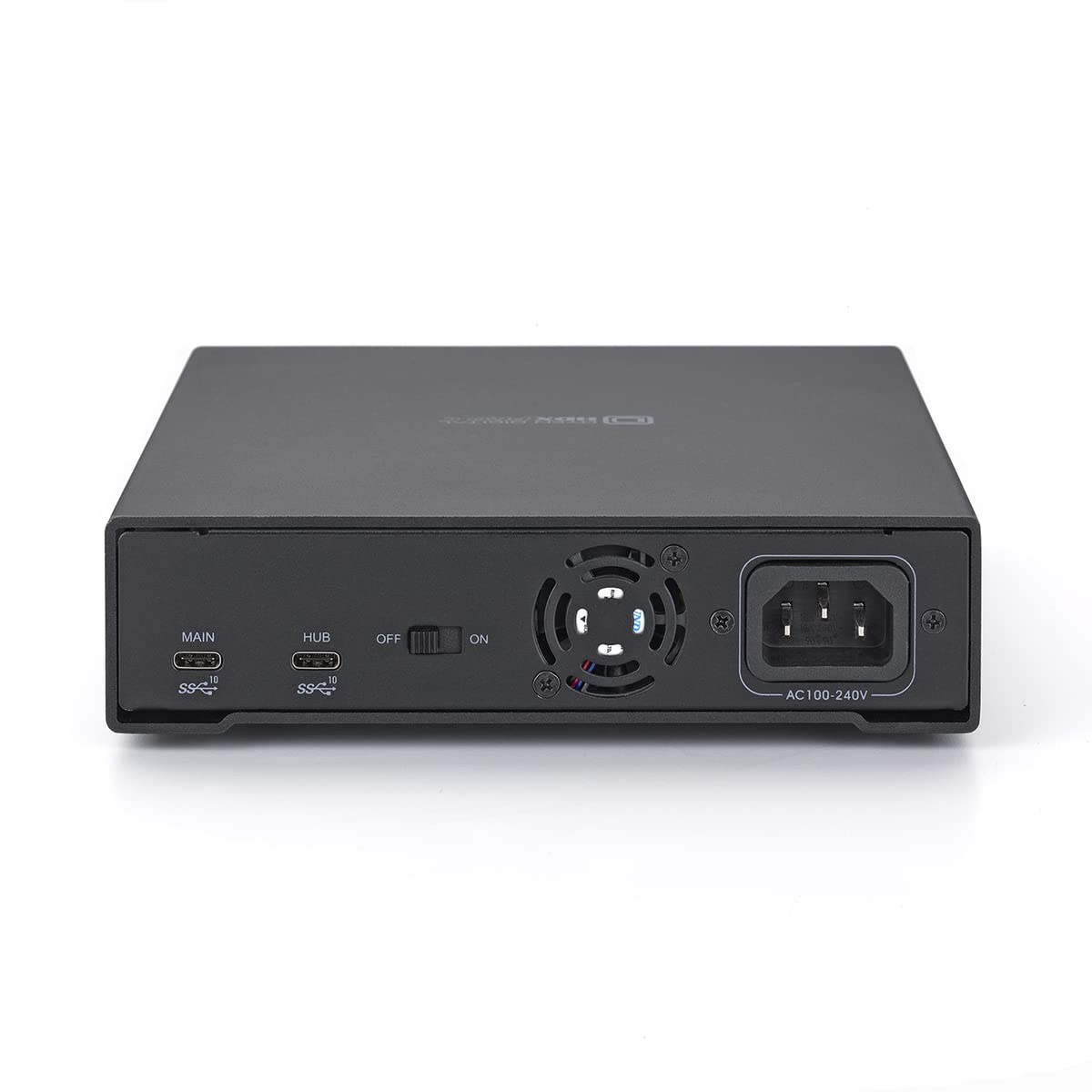 Oyen Digital HDX Pro C USB-C Aluminum External Hard Drive Enclosure with Fan (HDXP-C-RT)