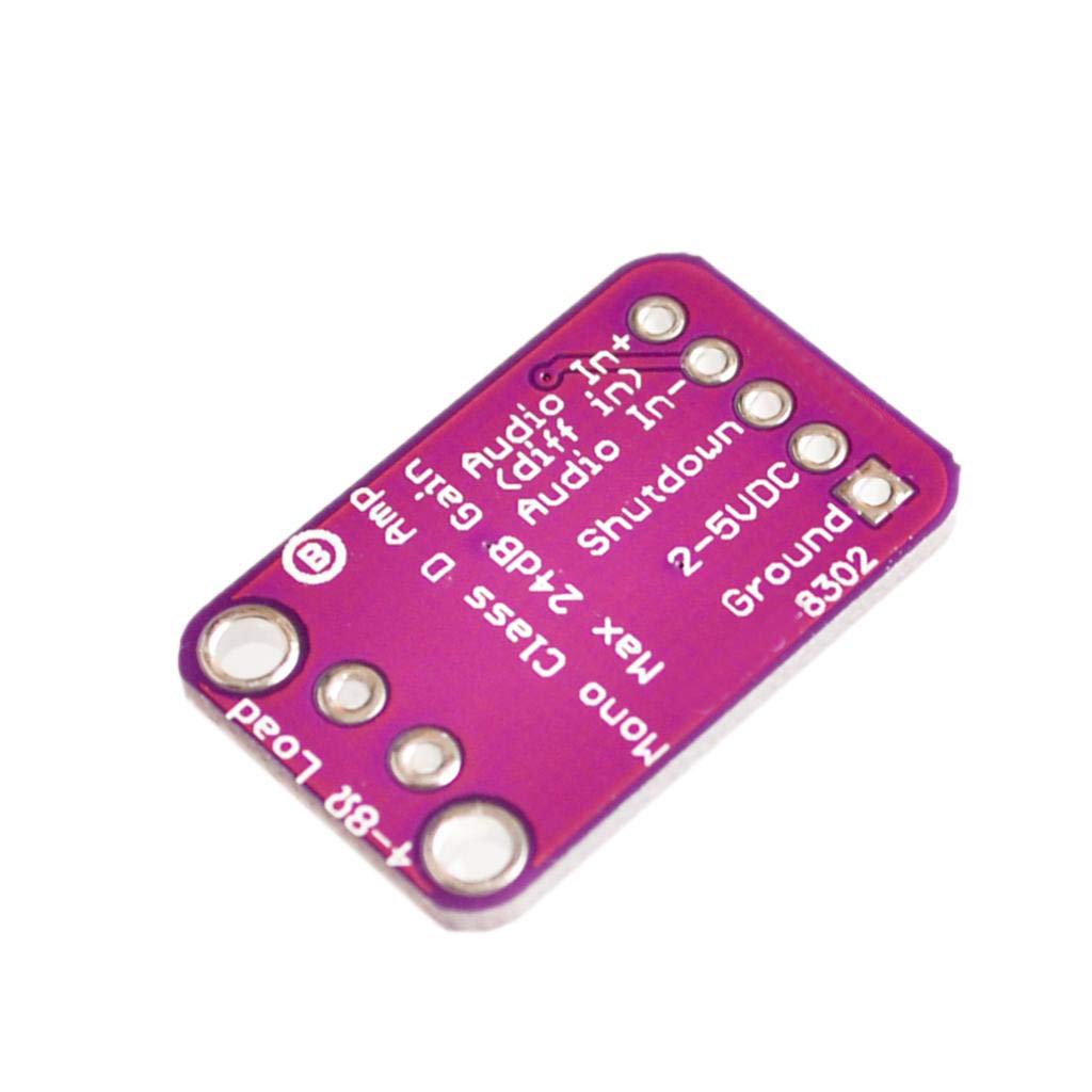 HiLetgo PAM8302 2.5W Class D Single Channel Solo Audio Amplifier Board Amp Module