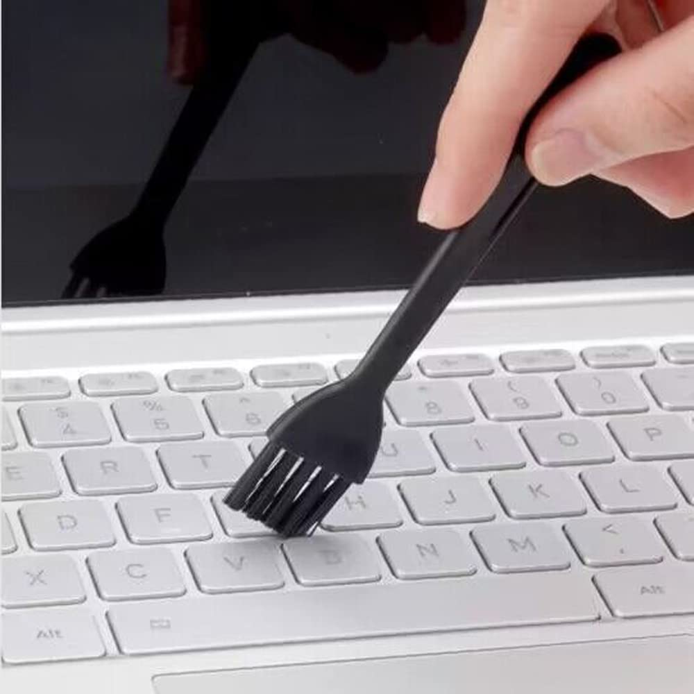 Keyboard Cleaning Brush Kit, 4 in 1 Keyboard Cleaning Brush, Air Blower, Lens Cloth, Retractable Goat Hair Brush