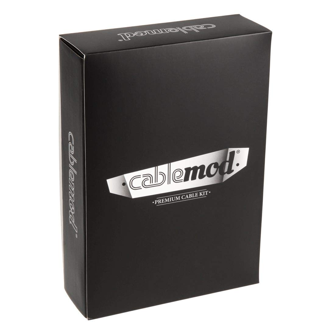 CableMod E-Series Classic ModFlex Sleeved Cable Kit for EVGA G/G+ / P/P+ / T (Black)