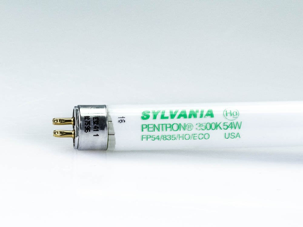 40/Case - FP54/835/HO/ECO - 54 Watt - T5 High Output - 3500K - 800 Series Phosphors - SYLVANIA 20904