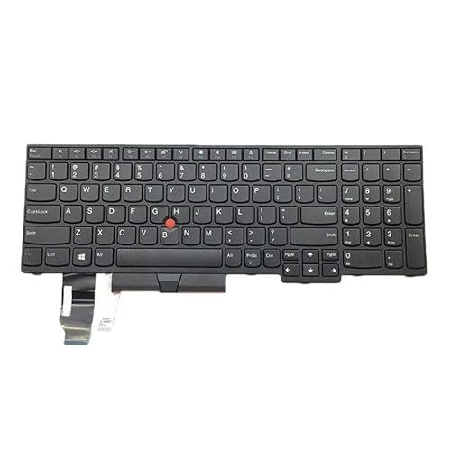 New US Black English Laptop Keyboard Replacement for Lenovo ThinkPad P72 20MB, 20MC P73 20QR, 20QS P53s 20N6, 20N7 P53 20QN, 20QQ P52 20M9, 20MA