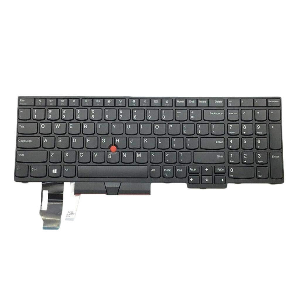 New US Black English Laptop Keyboard Replacement for Lenovo ThinkPad P72 20MB, 20MC P73 20QR, 20QS P53s 20N6, 20N7 P53 20QN, 20QQ P52 20M9, 20MA