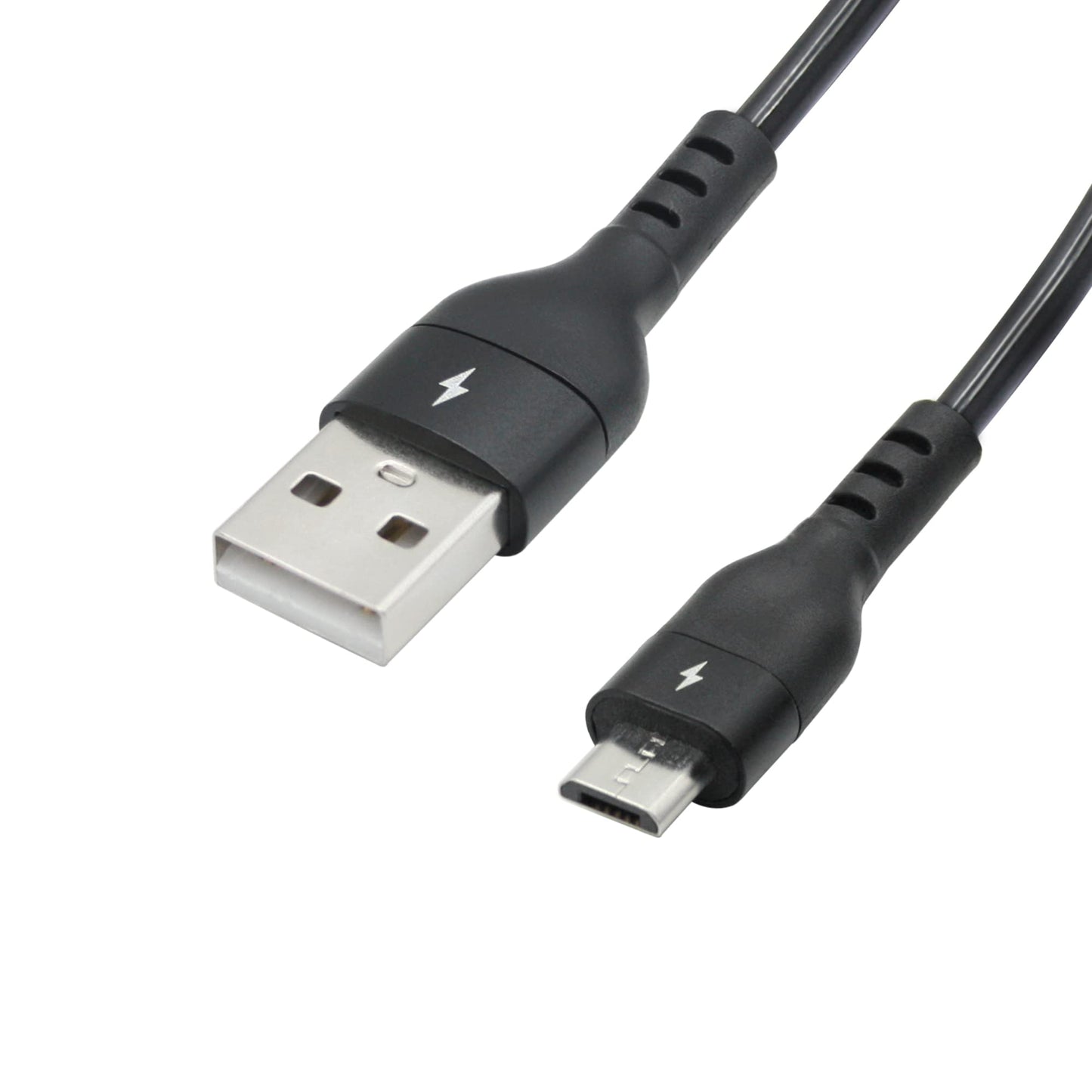 Maixbomr Micro USB Expansion Spring Cable 1 to 2FT, Spiral USB A Male to Micro USB Male Charging and Data Transfer Spring Cord, for Smart Cellphone