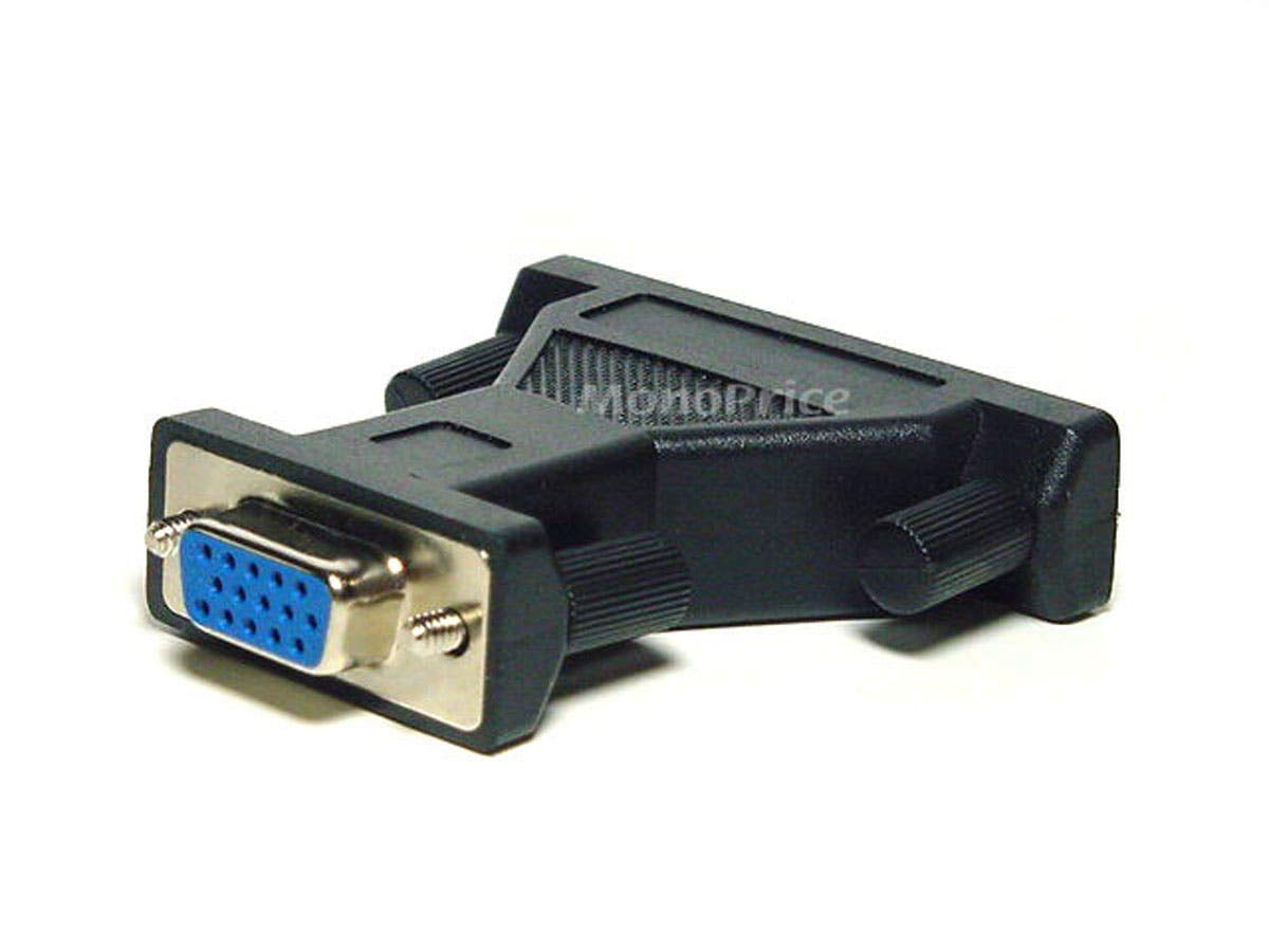 Monoprice 100071 Sun 13W3-M to HD15-F, VGA, Video-Port Adapter