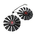 Rakstore FDC10M12S9-C 95mm Graphics Card Cooling Fan Replacement for ASUS CERBERUS-GTX1070TI-A8G GTX 1070 Ti 8GB Cerberus Cooler Fan
