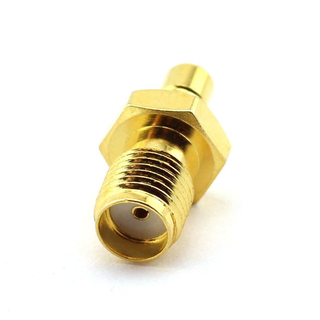 DGZZI 2-Pack RF Coaxial Adapter SMA to SMB Coax Jack Connector SMA Female to SMB Male