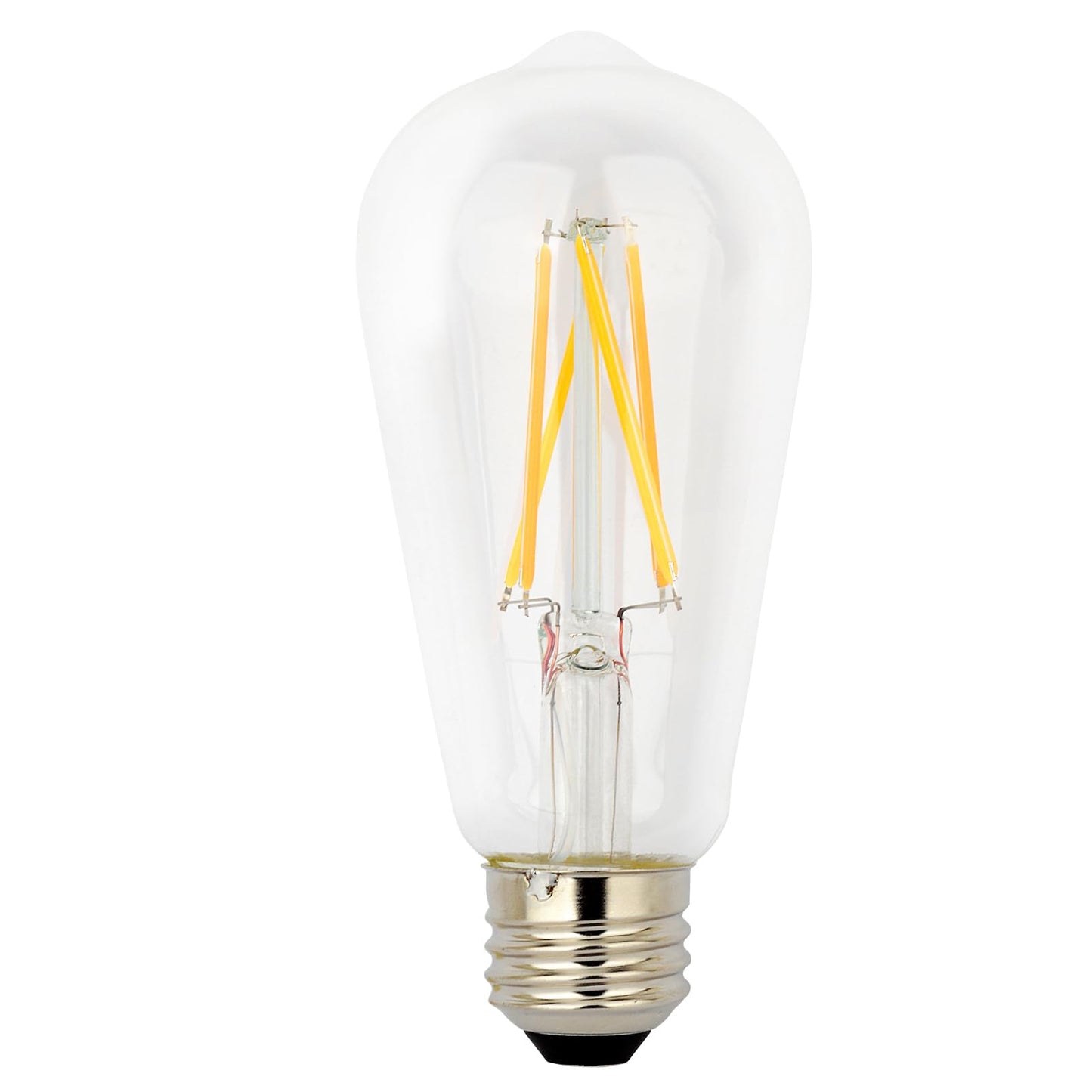 Liii&ARTMAN Vintage LED Dim to Warm Light Bulb ST19/ST58 6W CRI 95 E26 dimming Warm 2000-3000K Clear CRI95 600LM=60W Imitated Edison Incandescent