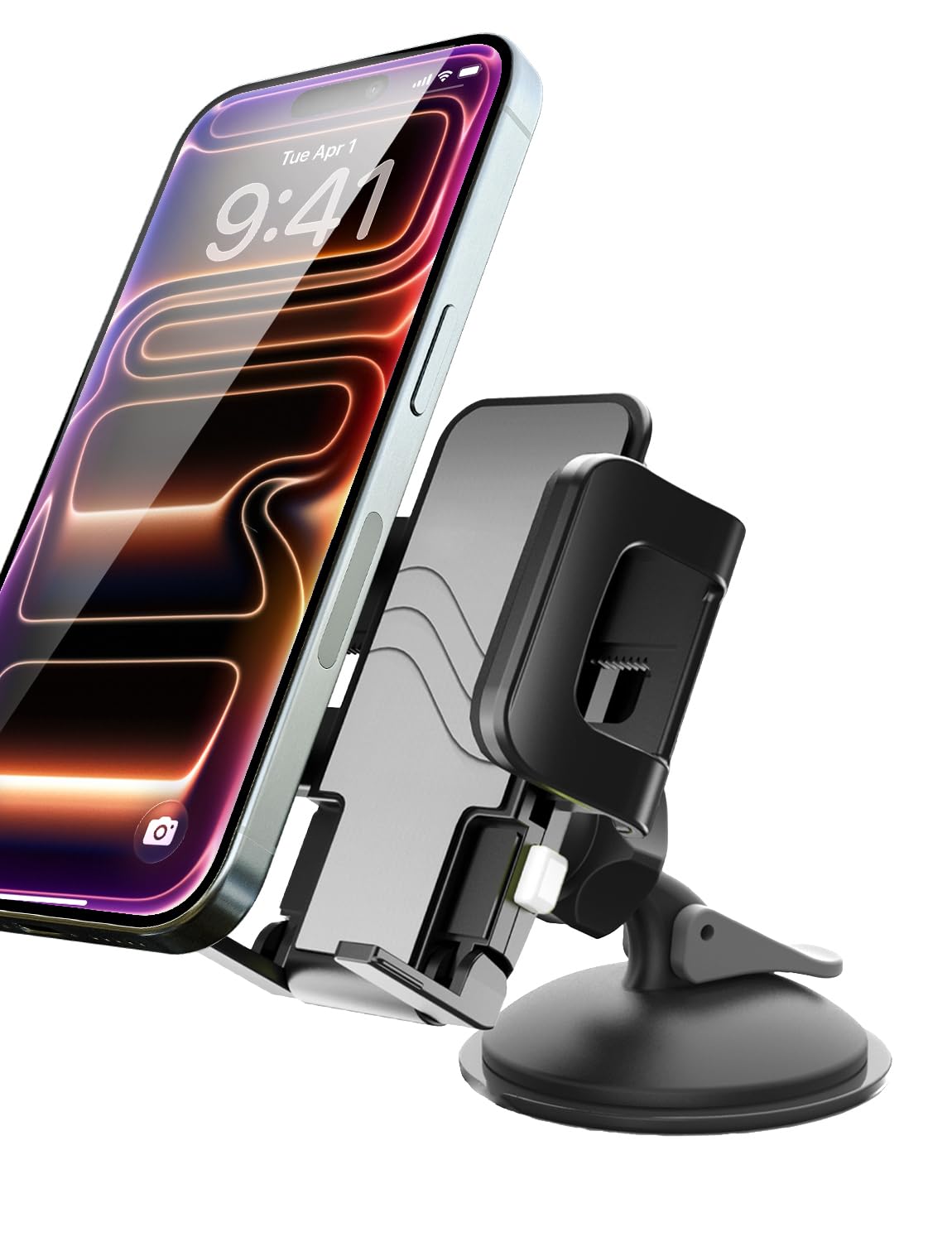 XVenture Bracketron Griplox Waterproof Phone Mount for Boats - Marine Suction Cup Holder with Sealed Case, Secure Boat/Kayak/Jet Ski Phone Holder