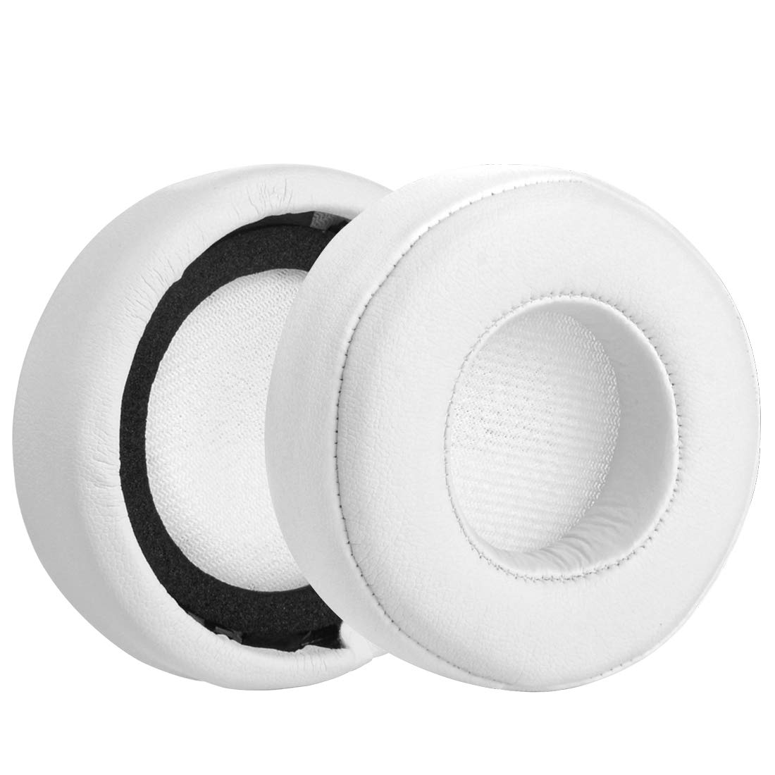 Geekria Replacement Ear Pads Compatible with Monster Beats MIXR Headphones Ear Cushions, Repair Parts with Video Guide (White)