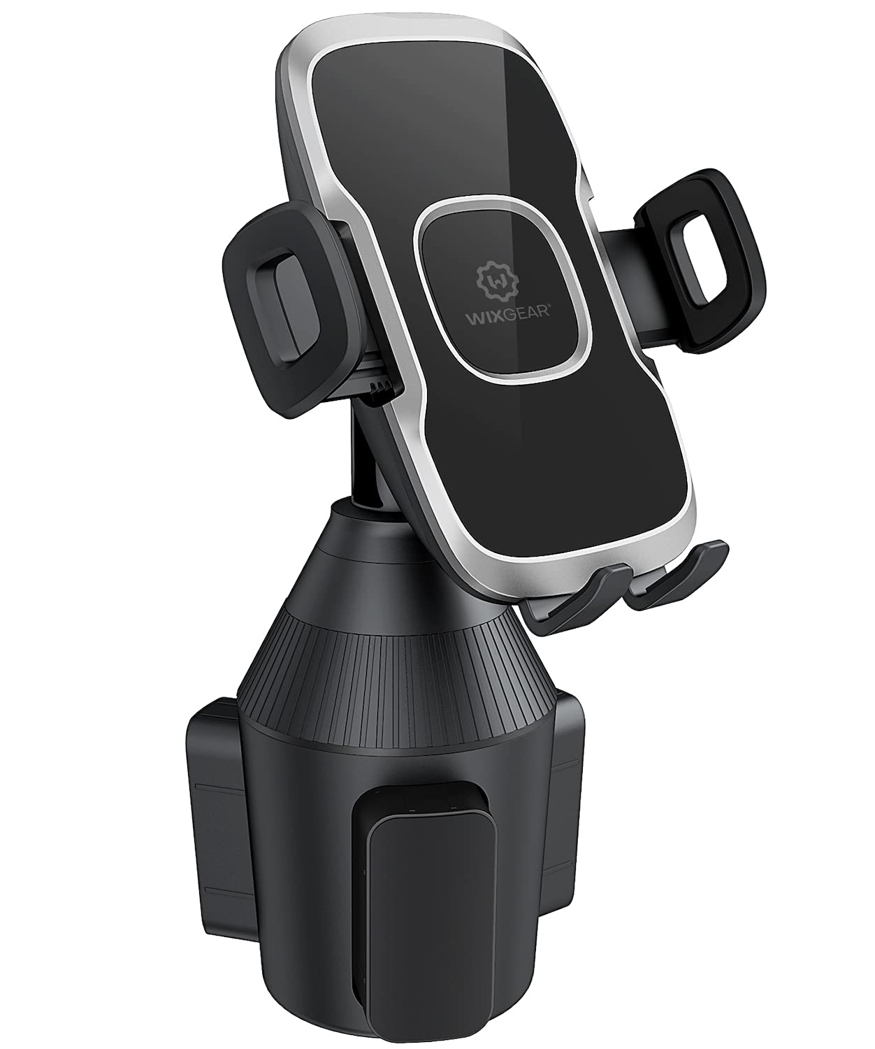 WixGear Cup Holder Phone Mount with Adjustable Neck, Cellphone Holder for Car, Upgraded Cup Phone Holder for Car, Compatible with iPhone, Samsung