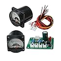VU Meter 2x Panel VU Meter Warm Back Light Recording & Audio Level Amp with Driver Board