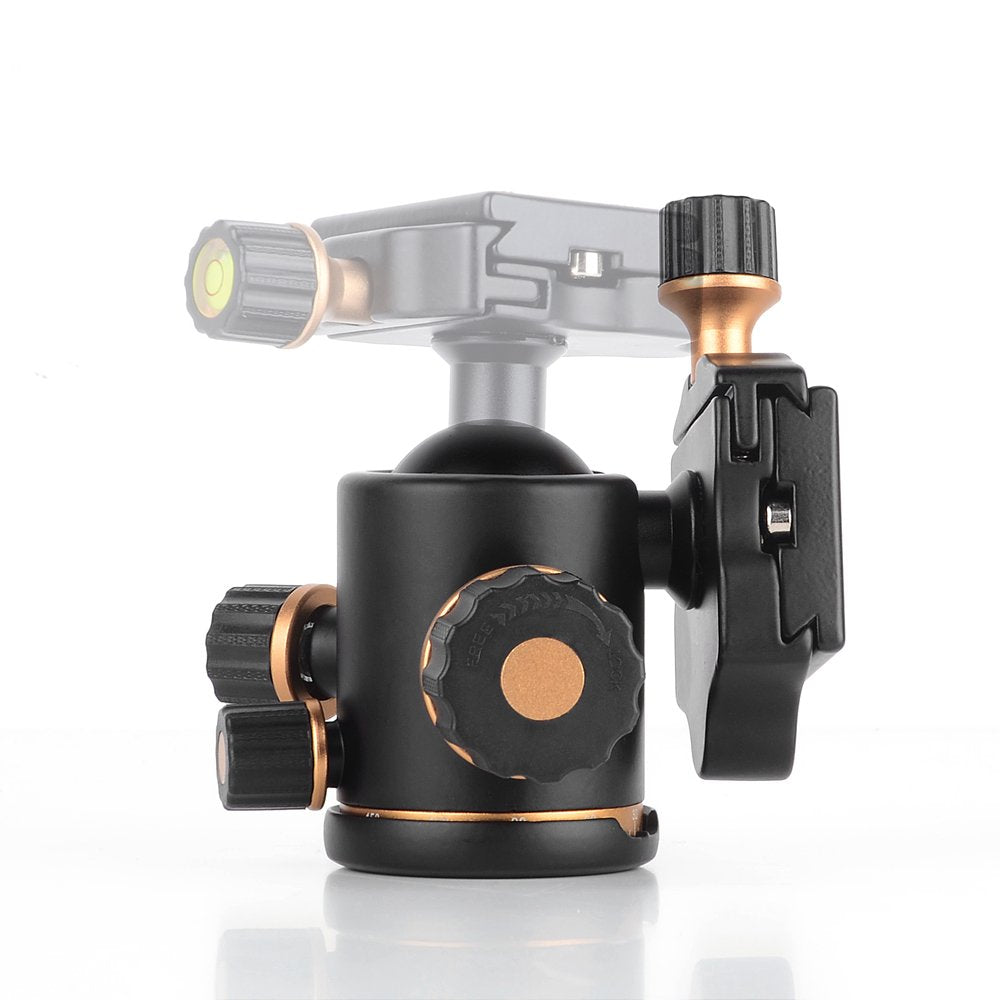 Pergear TH3 Pro DSLR Camera Tripod Ball Head, 8KG/17.6lbs Loading Capacity, 360 Degree Swivel, Metal Build Quality, Fine Tuning Damping, U-Shaped
