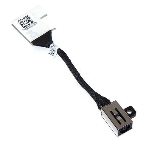 Wobeater Replacement DC Power Jack Socket Charging Port Cable for Dell INSPIRON 5401 5501 5502 450.0KD0D.0011 0N8R4T