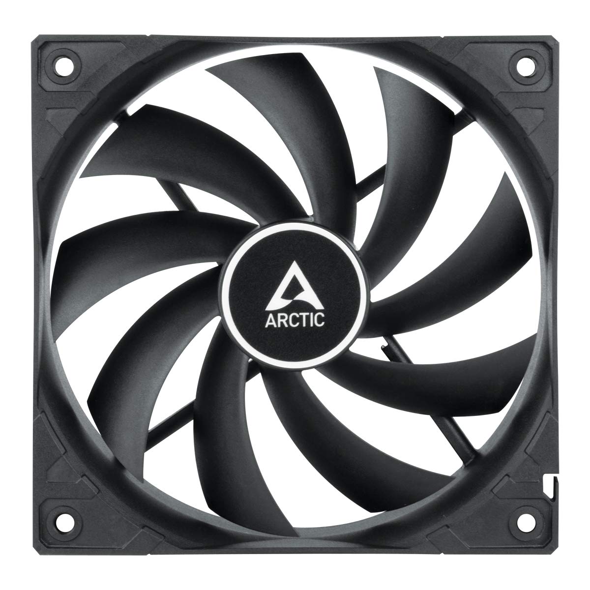 ARCTIC F12 PWM PST - PC Fan, 120mm Fan, PC Case Fan with PWM Sharing Technology (PST), Quiet Motor, Computer, Fan Speed: 230-1350 RPM - Black
