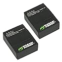 Wasabi Power Battery for GoPro HERO3, HERO3+ and GoPro AHDBT-201, AHDBT-301, AHDBT-302 (1200mAh, 2-Pack)