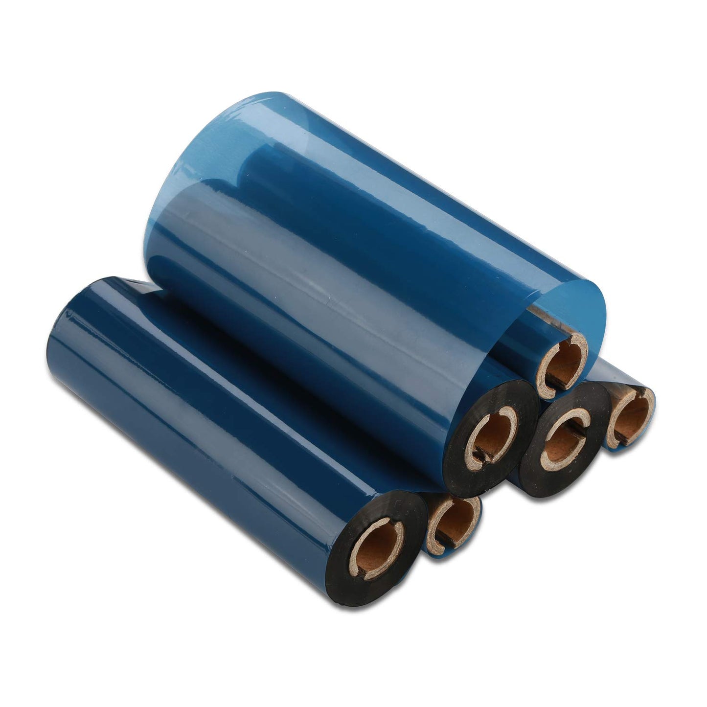 CYTTR 4.33" x 244' Thermal Transfer Ribbon - 1 Roll. Resin Thermal Transfer Ribbon 1/2 inch core Ink Out for Zebra Eltron Datamax Zebra GC420t GK420t