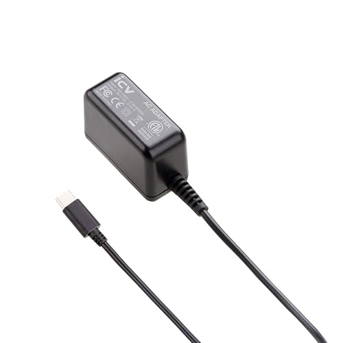 icv 5V 2A USB C Wall Charger with US Adapter for Samsung Galaxy S8, S8 Plus, Note 8, LG G5, G6, HTC 10, Nexus 6P, 5X and Other Type-C 5V Supported