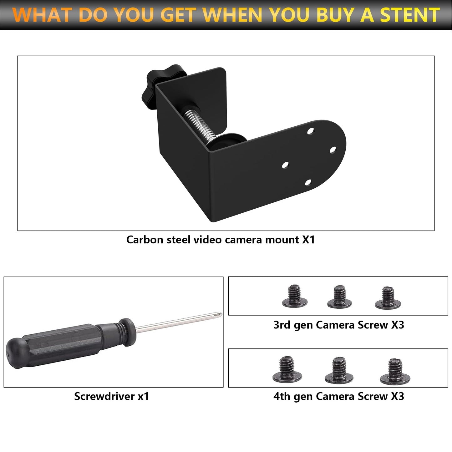 Blink Outdoor Camera Mount - No Drilling Blink Security Camera Mounting Accessories for 4th/3rd Gen & Blink XT2/XT Camera
