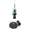 Sirio Bull Trucker 5000 PL5000W CB & 10M Green LED Mobile Antenna with Mag 145 PL Mag Mount