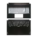 YUHUAI Laptop Replacement Parts Fit MSI GS75 MS-17G1 Palmrest Cover Case+Bottom Base Cover Case C and D Shell