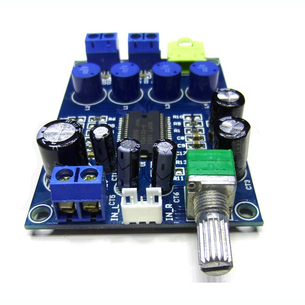 HiLetgo YDA138 220W Dual Channel Digital Amplifier Board Power AMP Module DC9-14V