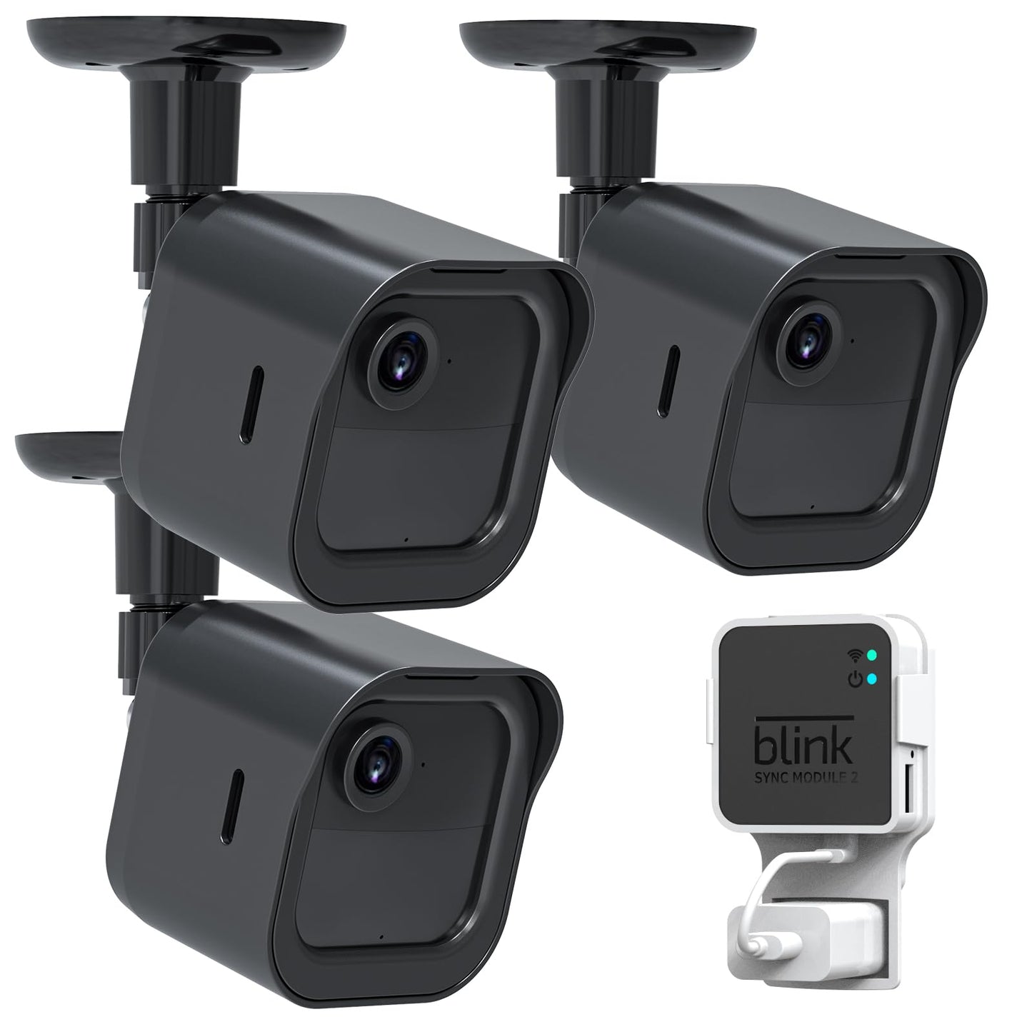 3Pack Blink Outdoo 4 Camera Mount Bracket,Compatible with Blink Outdoor 4 Camera and Blink Battery Extension Pack,Blink Outdoor 4 (4th Gen)
