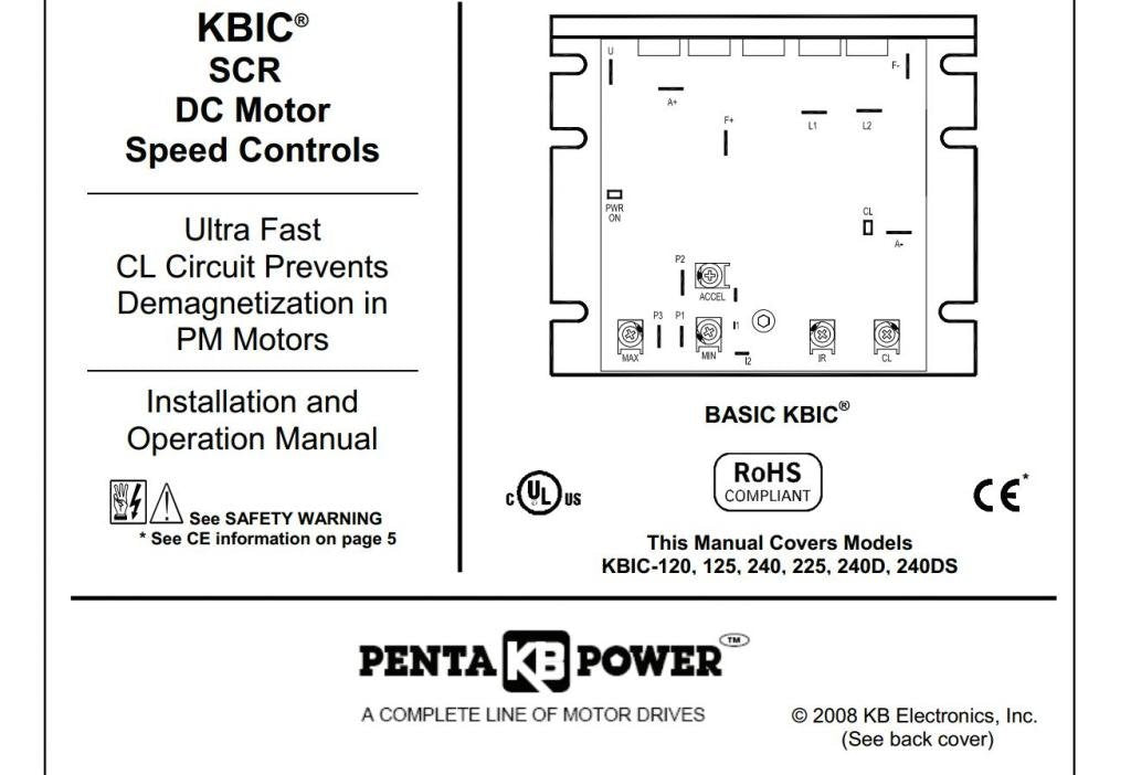 KBIC-120 (9429) DC Drives Chassis