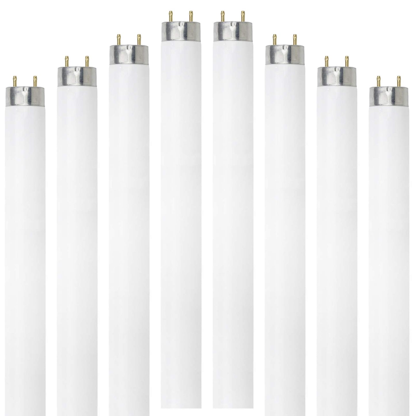 Dysmio Lighting F25T8-DL 25-Watt - 36 Inch T8 Straight Tube, Medium Bi-Pin Base, 6500K - Daylight - Pack of 8