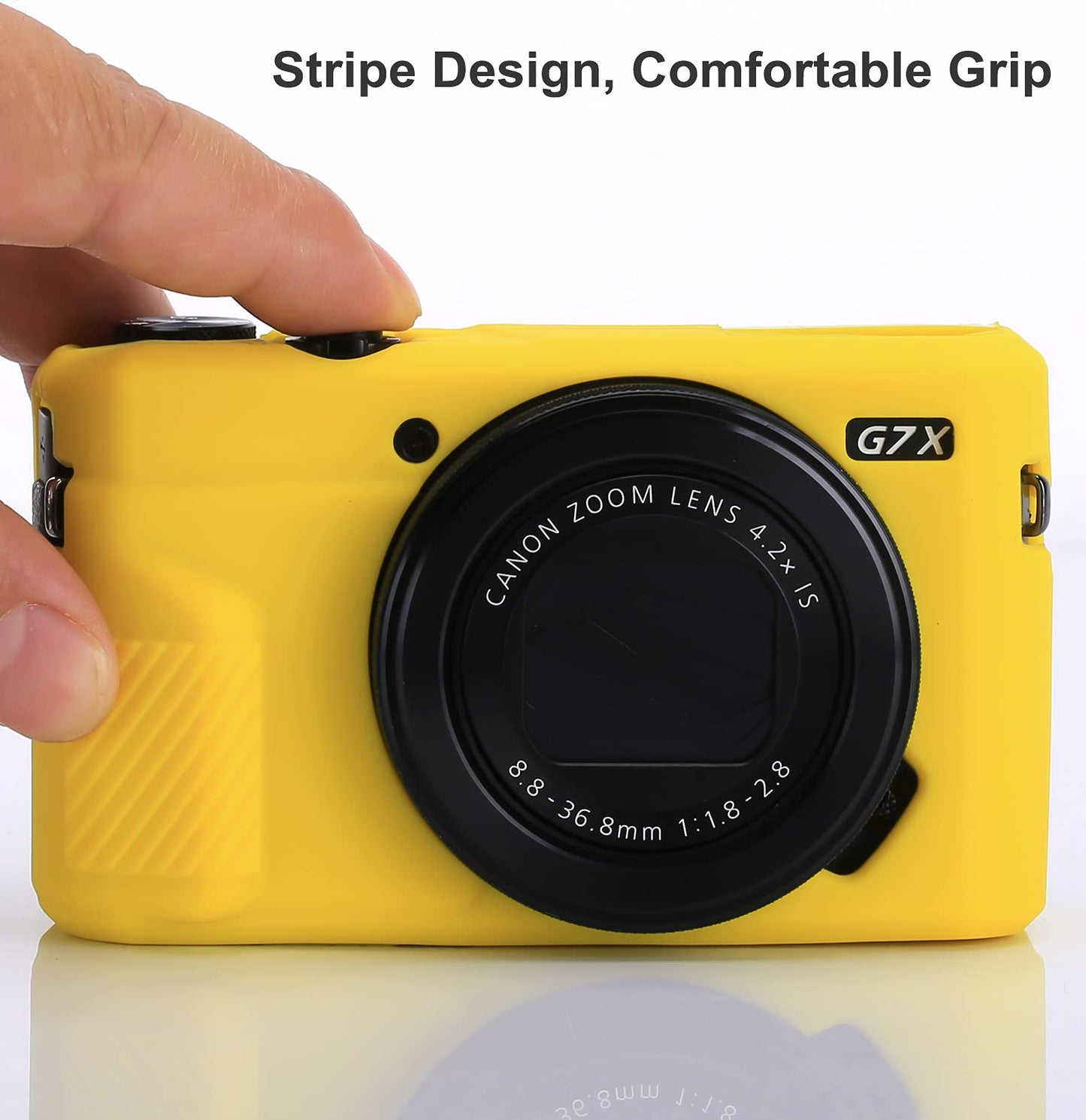 G7X / G7X Mark II Camera Silicone Case, Ultra Thin Lightweight Rubber Soft Silicone Case Bag Cover for Canon PowerShot G7X / G7X Mark II