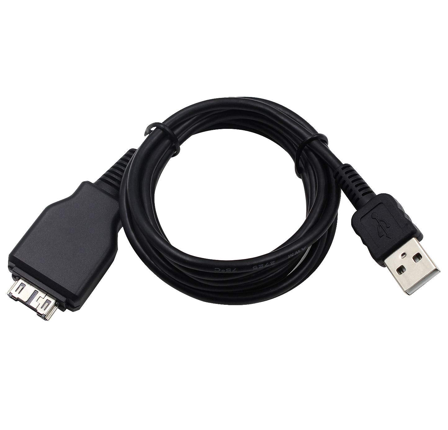 EASWEL USB Data Cord Cable for Sony CYBERSHOT DSC-W230, DSC-W270 Digital Camera