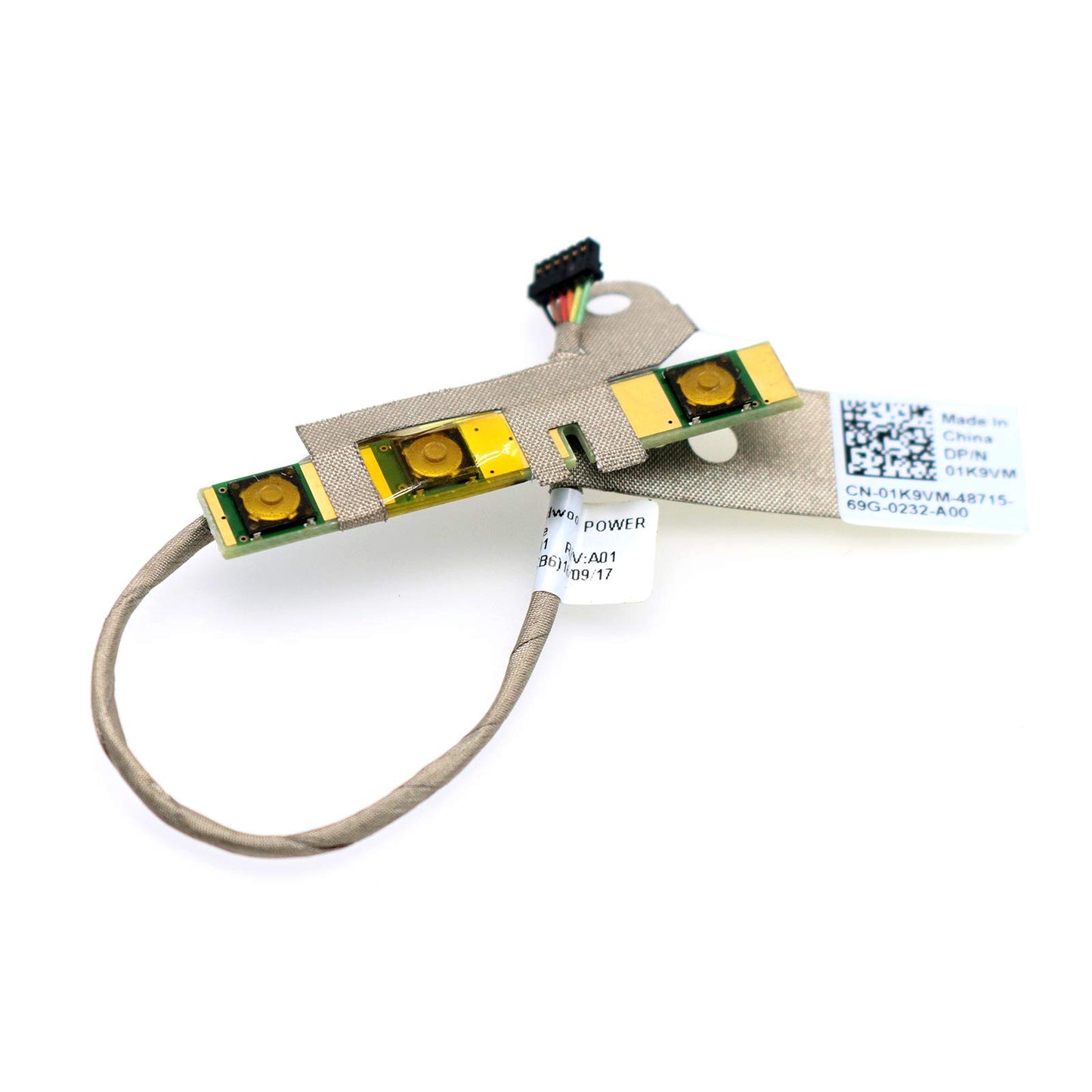 Deal4GO Volume ON Off Power Button Board w/Cable Replacement for Dell Inspiron 11-3147 3148 3152 3157 3158 13-7359 7347 7348 15-7558 7568
