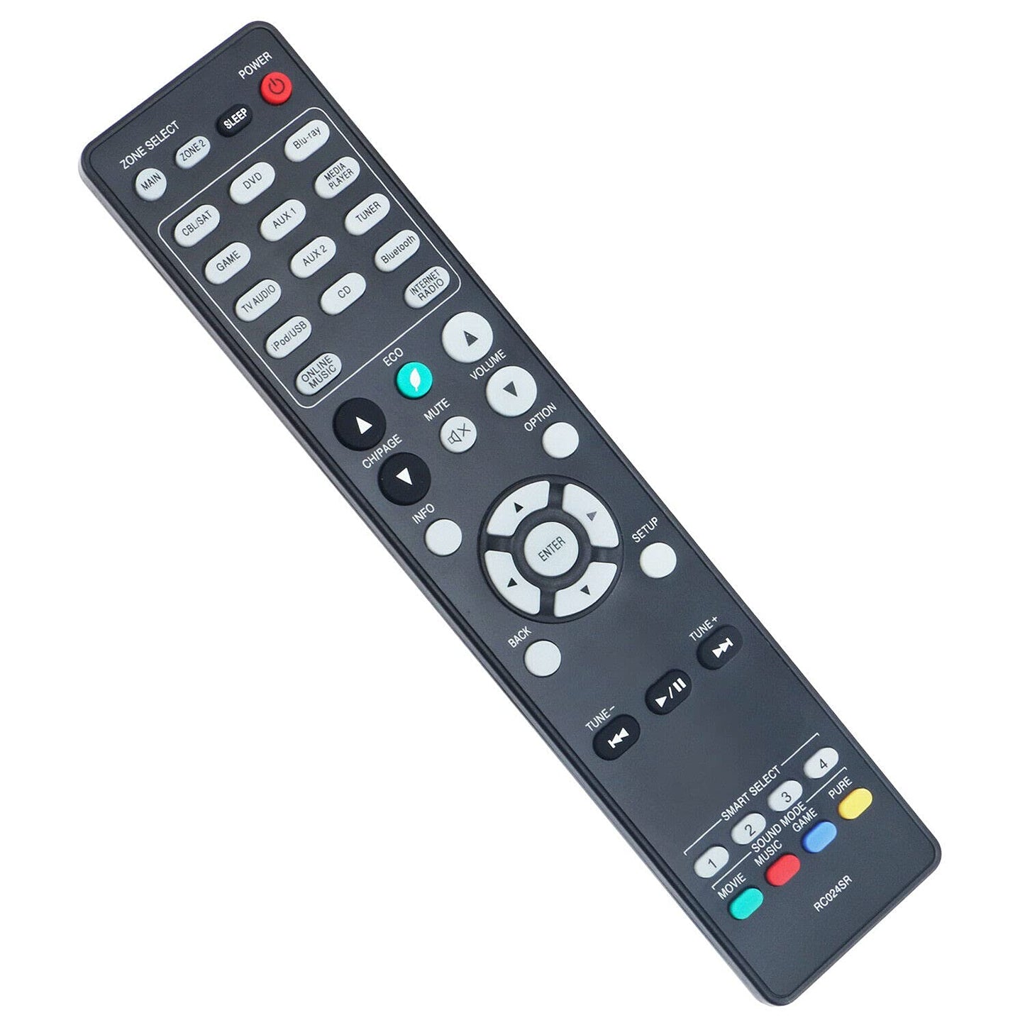 RC024SR Replace Remote Control for Marantz AV Receiver NR1607 SR5009 SR6010 SR6009
