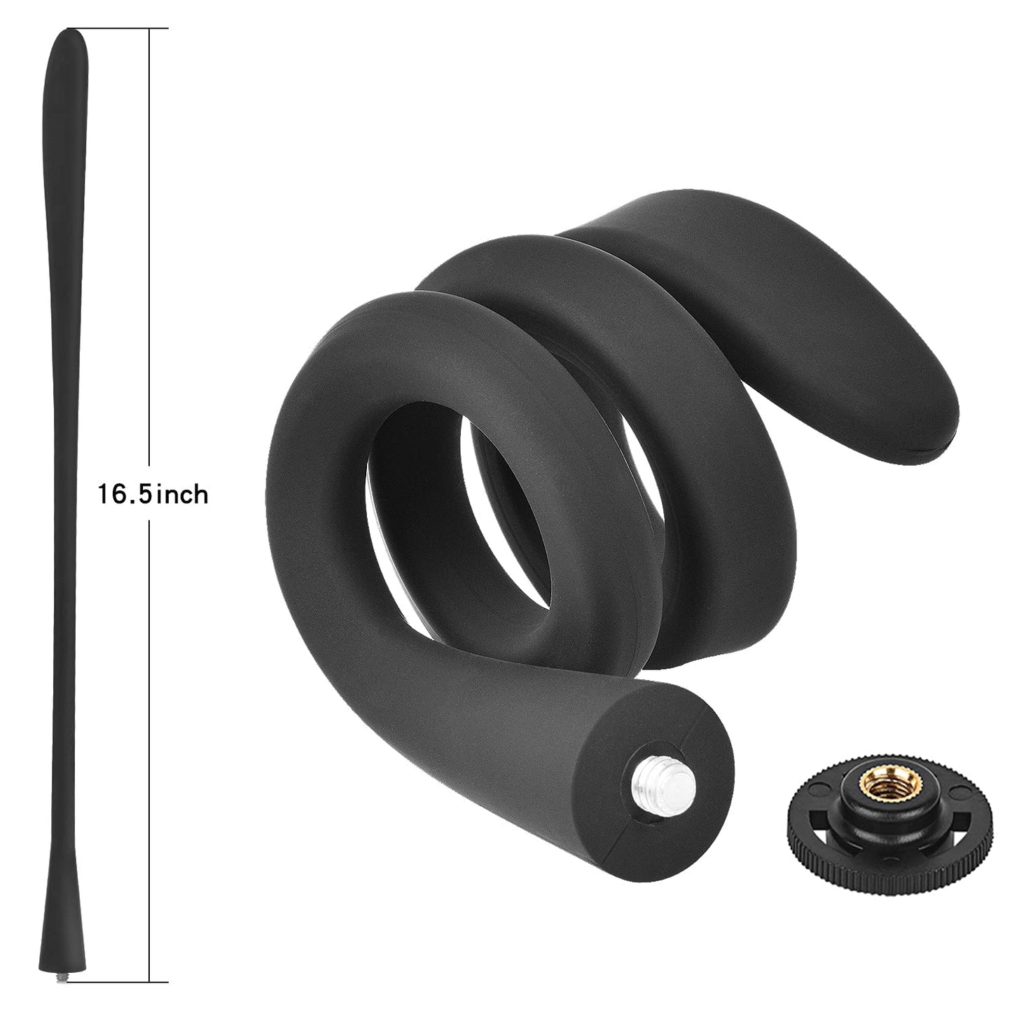 ALERTCAM 2Pack Flexible Twist Mount for Blink XT, Blink XT2, Blink Mini, Blink Outdoor 4 (4th Gen) / (3rd Gen) Home Security Camera System - Black