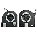 Fleshy Leaf CPU + GPU Cooling Fan Replacement for Dell Precision 7530 M7530 7540 P74F Series MG75090V1-C170-S9A MG75090V1-C160-S9A DC5V