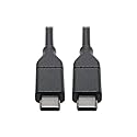 Tripp Lite USB 2.0 USB C Hi-Speed Cable w/ 5A Rating 20V M/M USB Type C USB-C Charging 6ft 6' (U040-006-C-5A)