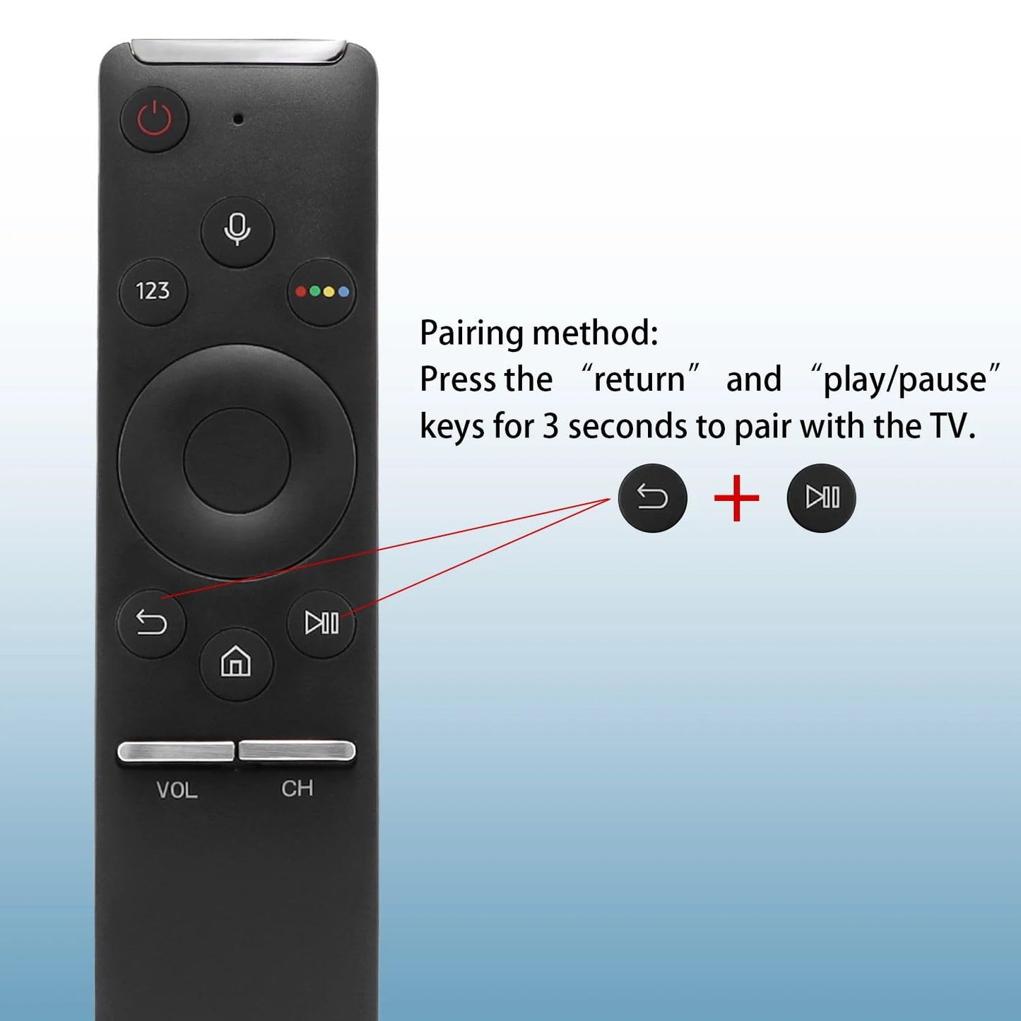 BN59-01279A Voice Replacement Remote Control for Samsung BN59-01266A BN59-01300G BN59-01274A BN59-01298E BN59-01298D BN59-01265A BN59-01270A