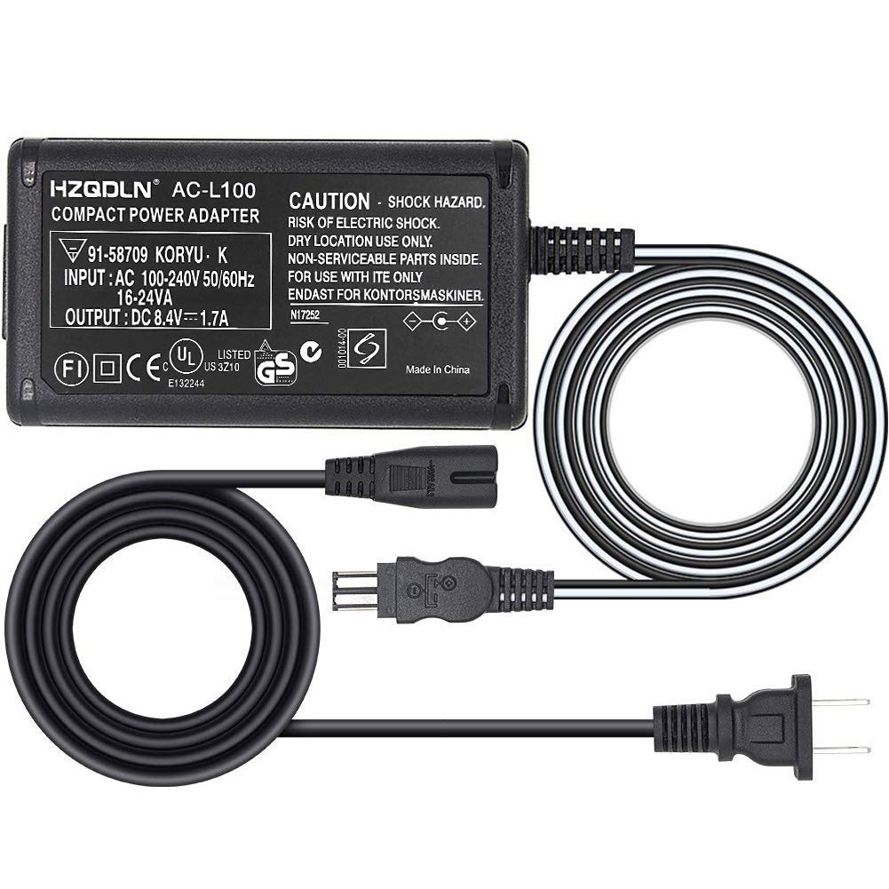AC Adapter Charger for Sony Handycam DCR-TRV33 DCR-TRV210 DCR-TRV230 DCR-TRV250 DCR-TRV260 DCR-TRV280 DCR-TRV330 DCR-TRV340 DCR-TRV350 DCR-TRV460