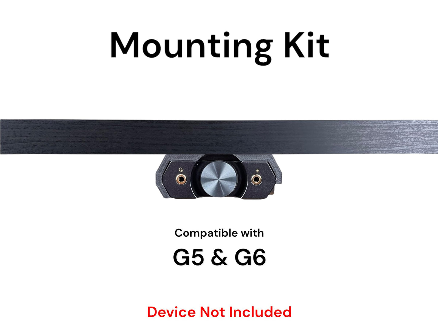 Iron Prints Desk Mount Kit for Soundblaster G5 & G6 - Under Desk Brackets with Secure Fit - Mounting Accessories for Gaming and Audio Setup