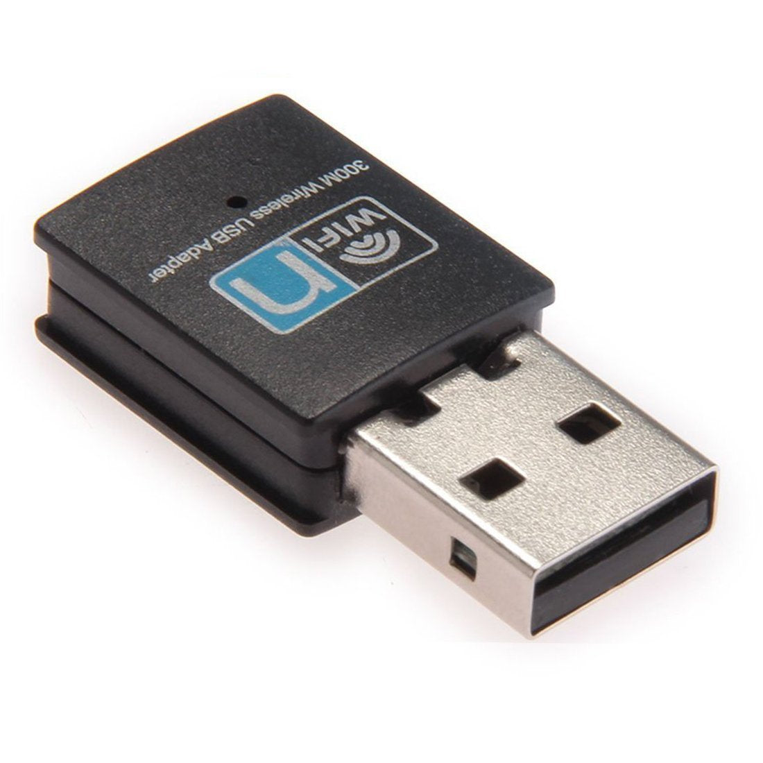 300Mbps USB WiFi Adapter, LOTEKOO Wireless LAN Network Card Adapter WiFi Dongle for Desktop Laptop PC Windows 10 8 7 XP MAC OS (Plug-and-Play