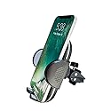 Fugetek Phone Holder Air Vent Mount, Adjustable Cradle, Durable Metal Clip Plates, 360 Rotation, Compatible with iPhone & Android Phones