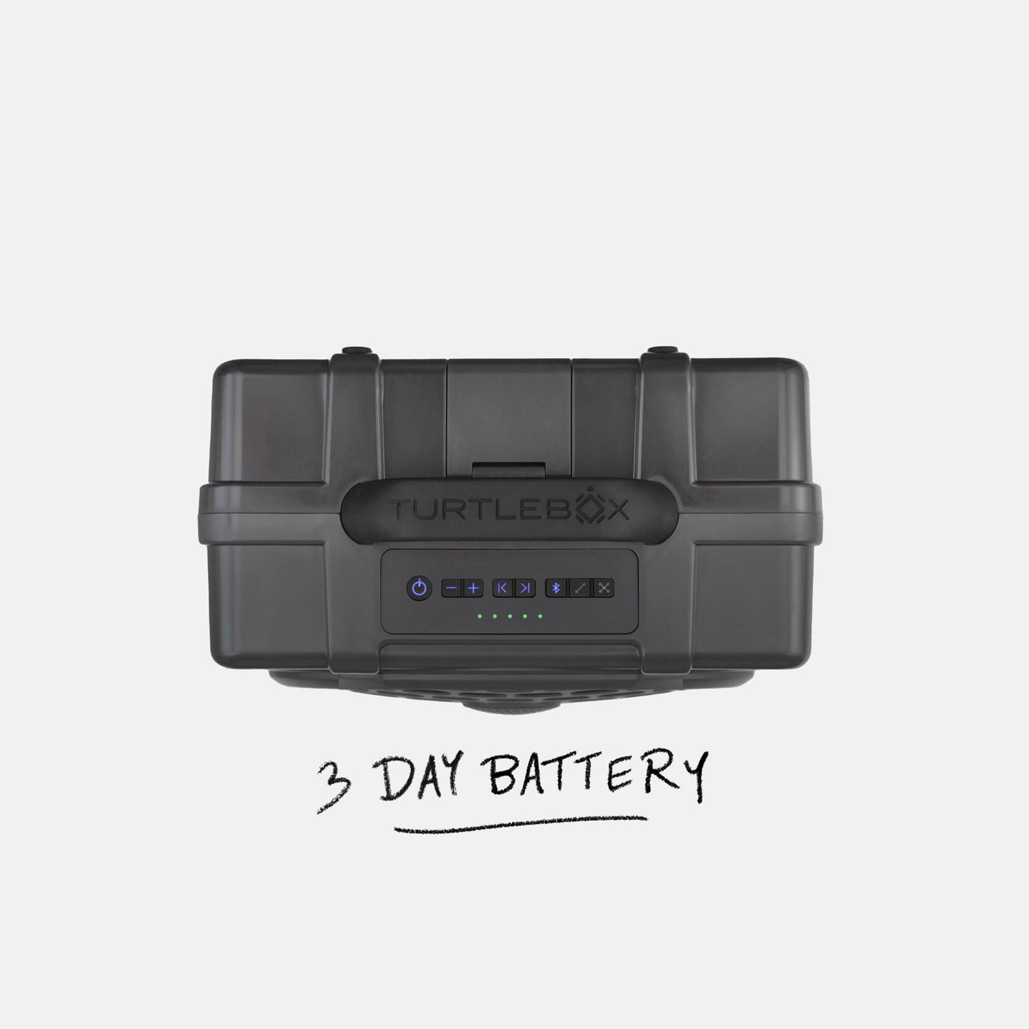 Turtlebox Original Gen 3: Portable Outdoor Bluetooth Speaker - Ultra-Loud (120dB), Waterproof (IP67), Rugged, Impact-Resistant, 3-Day Battery | Party