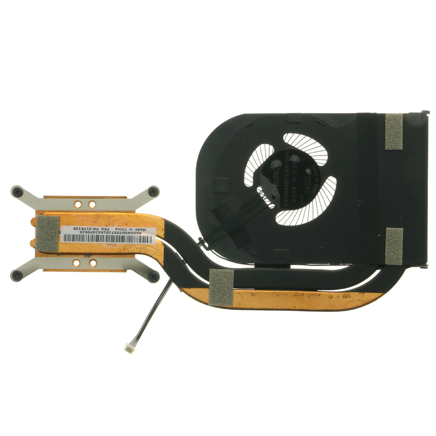 Replacement CPU Cooling Fan with Heatsink for Lenovo ThinkPad X1 Carbon 6Th Gen EG50040S1-CA41-S9A 01YR159 01YR204