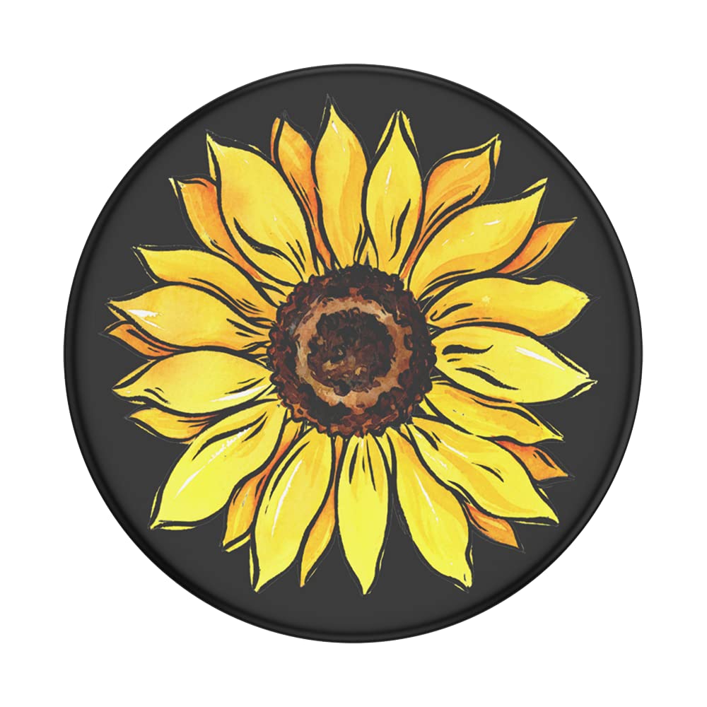 PopSockets Adhesive Phone Grip, Holder, Phone Stand, Flower - Sunnyside