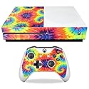 MightySkins Skin Compatible with Microsoft Xbox One S - Tie Dye 2 | Protective, Durable, and Unique Vinyl Decal wrap Cover | Easy to Apply, Remove